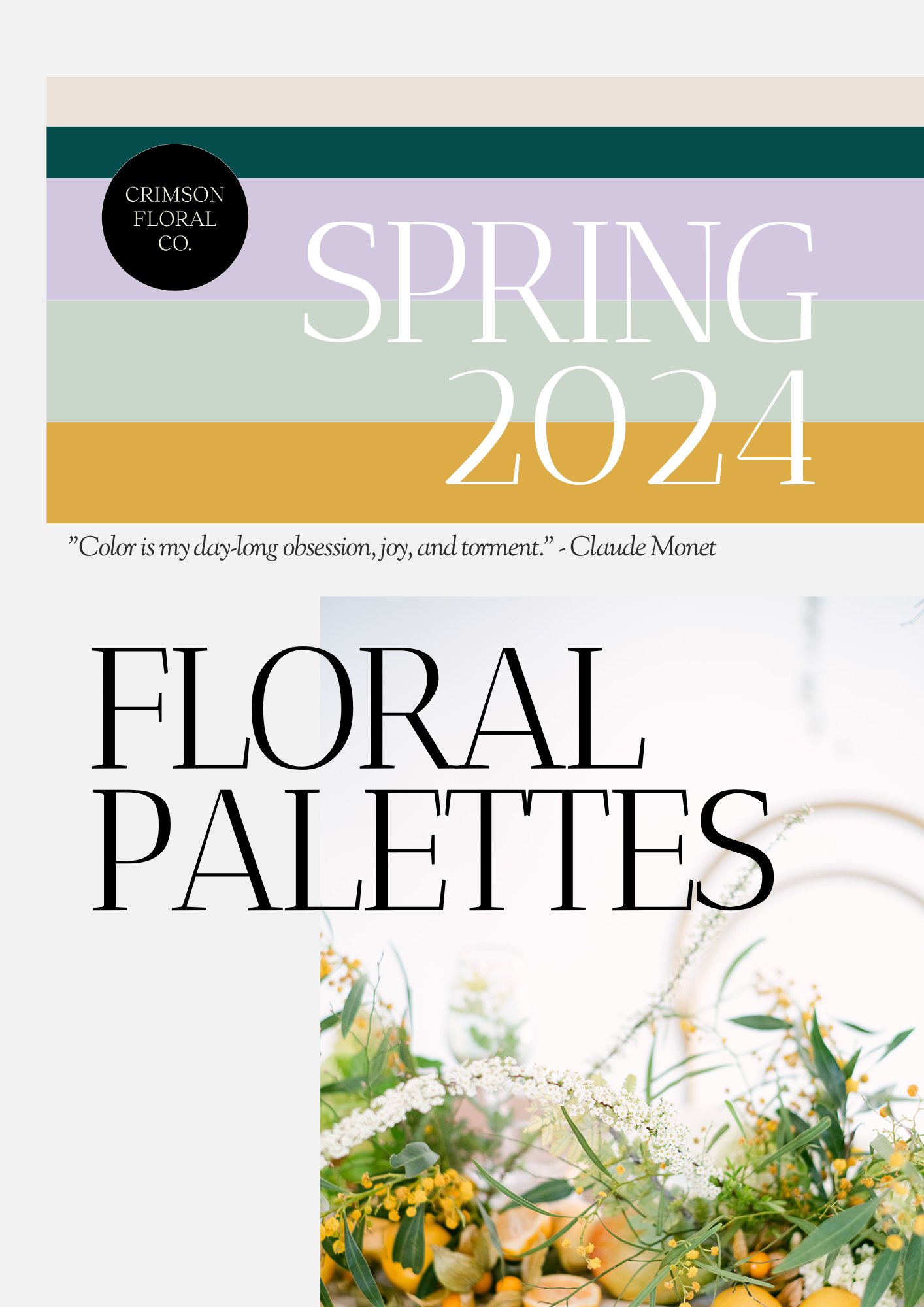 Spring Floral Palettes to Try in 2024