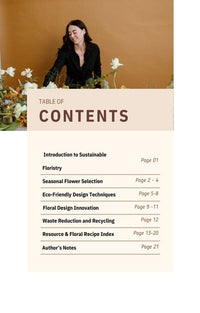 Sustainable Wedding Floristry Resource & Recipe Guide